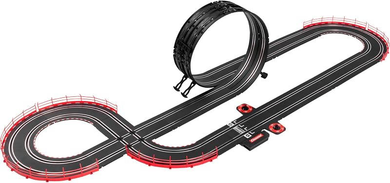 Carrera GO!!! Formula Free Racing vezeték nélküli autópálya szett 1:43 méretarányú versenyautókkal, 2 játékos részére, 6 éves kortól
AI: Ca