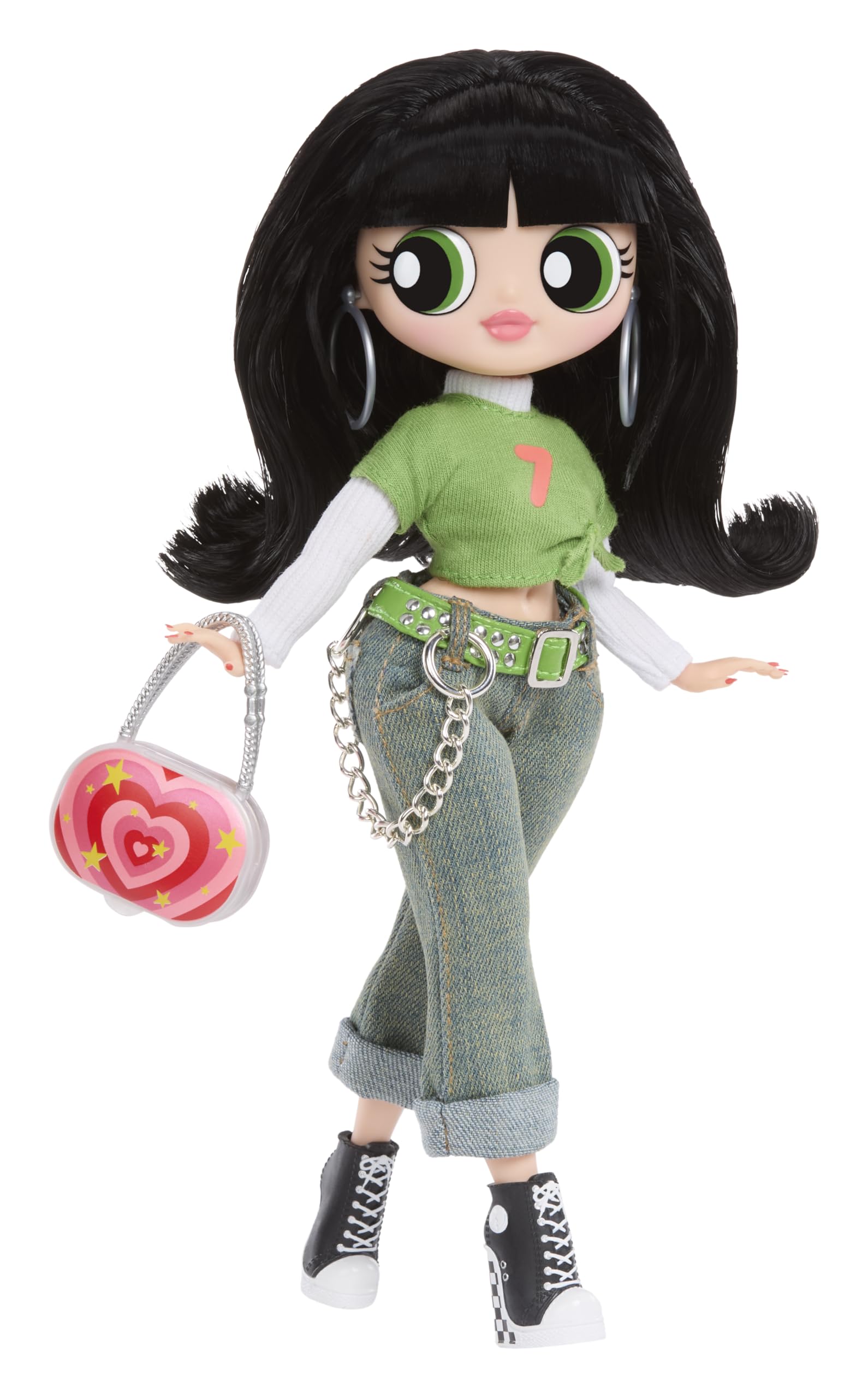 L.O.L. Surprise! OMG The Powerpuff Girls Doll - Buttercup - Zestaw Zawiera 1 Laleczkę wraz ze Strojem i Akcesoriami, Zbierz całą trójkę