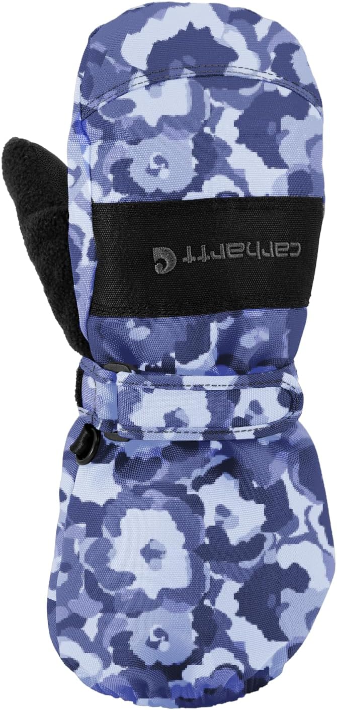 Carhartt Kid's TA774 Toddler Waterproof Insulated Zip Cuff Mitten