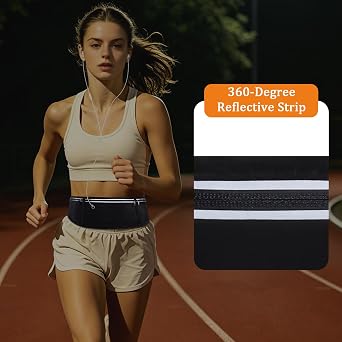 HUA ANGEL Fanny Pack for Women & Men - Crossbody Waist Bag Lightweight Belt Bum Bag for Sports, Travel, Hiking, Everyday Use