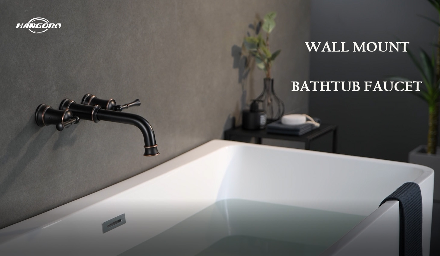 KAPHOME 3-Holes Roman Tub Faucet With Sprayer,Rotatable High Flow Tub - View #9