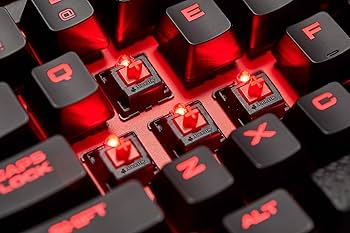 ★未開封CORSAIR Corsair USB-A K63RedLEDキーボード Corsair USB-A K63 Red LED Japanese Keyboard No Numeric Key