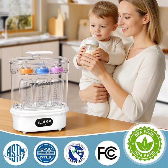 Bottle Sanitizer 4-in-1 Fast Electric Sanitizing & Drying Machine