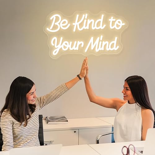 Vista 64 de Letrero de neón personalizado, letrero de neón LED personalizable para decoración de pared de dormitorio, letrero de nombre de neón regulable