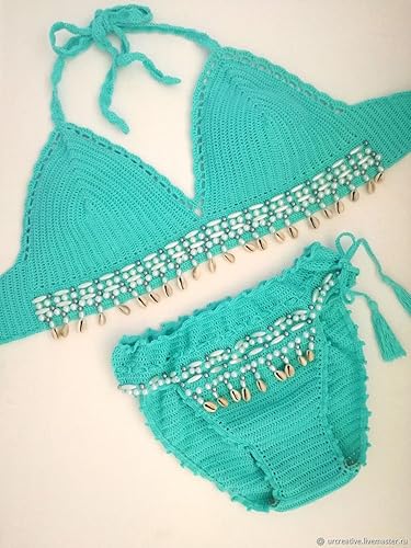 Miniatura 3 de Summer 105610 - Hilo para tejer a mano con efecto seda 100% microfibra acrílica 2x100 gr (105610 - Verde esmeralda)