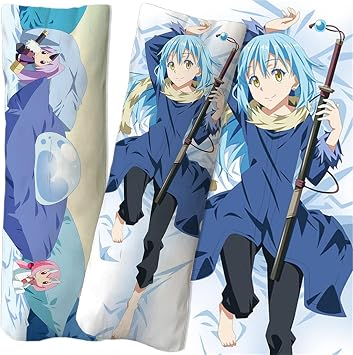 Anime Body Pillowcase Dakimakura Long Hugging Pillow Cover High Definition Double Sided Print Luxury Bedding Decor for Gaming Room Lounge or Bedroom,50x150cm19.6x59Zoll-Peachskin