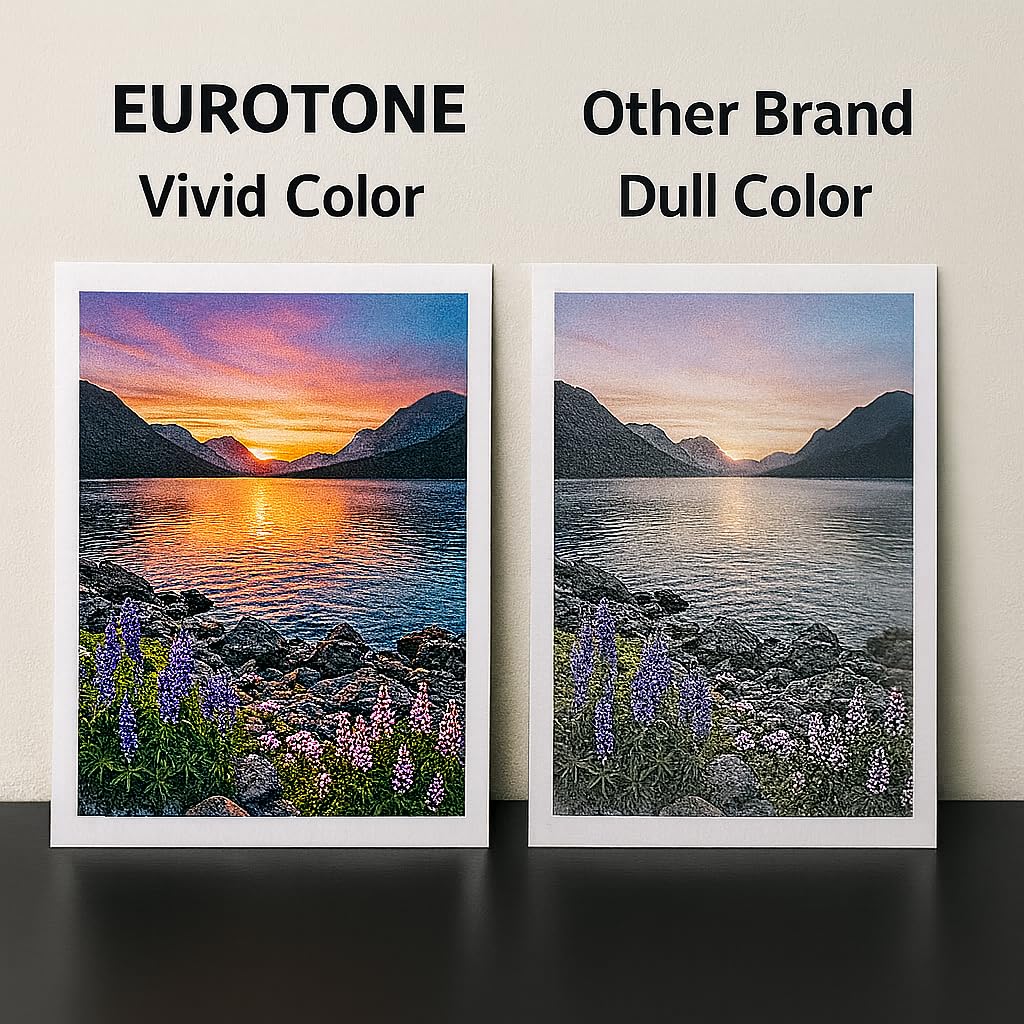 Eurotone Toner w zestawie 4 x toner kompatybilny jako zamiennik do Utax 2506Ci 2507Ci zastępuje CK8511 CKMY