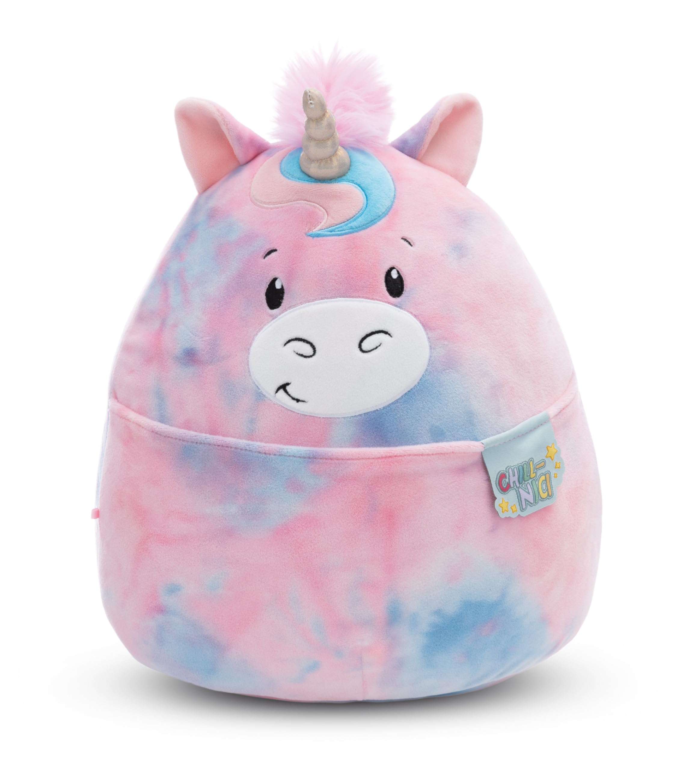 NICI Soft toy Chill unicorn 20cm - colorful - Fluffy plush, cute to cuddle and play with, for children & adults, great gift idea | 61793