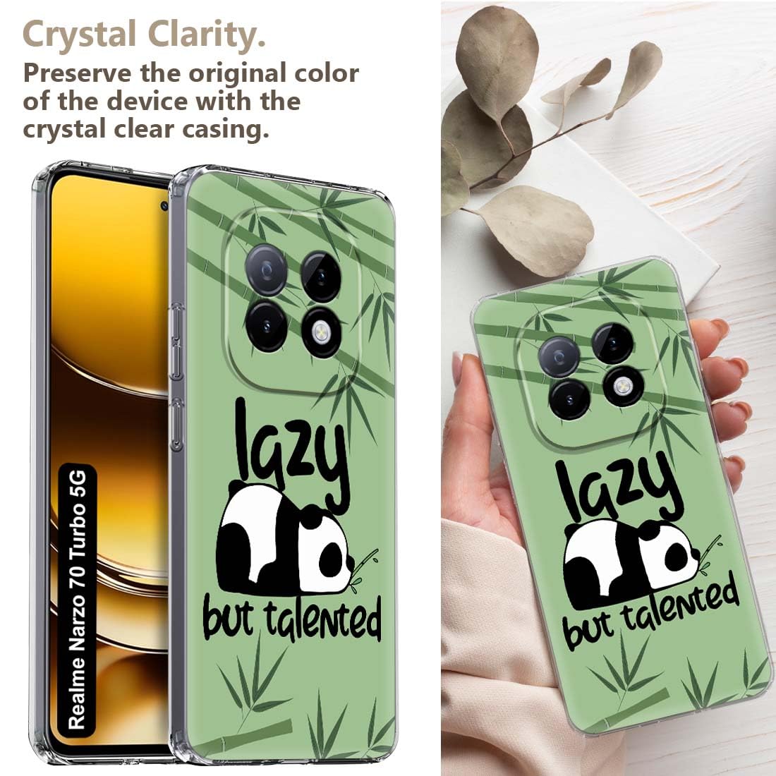 Designer Printed Soft Silicone Back Case Cover for NARZO 70 Turbo 5G, Back Cover for Realme NARZO 70 Turbo 5G -D2006