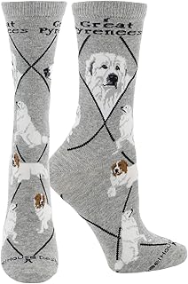 WHD Great Pyrenees Socks for Women & Men | Gift for Dog Lovers, Cute Pet Socks