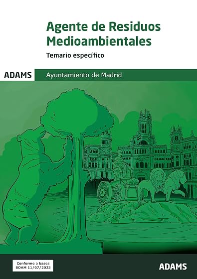 Temario específico Agentes de Residuos Medioambientales Ayuntamiento de Madrid