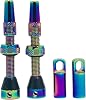 BWSHLF Tubeless Presta Valve Stem 40/44/55/60/65/80/100 mm, Super Light Alloy Presta Valve Stem Kit with Valve Core Remover Tool and Valve Stem Caps - Multiple Color and Size Options(Pair)