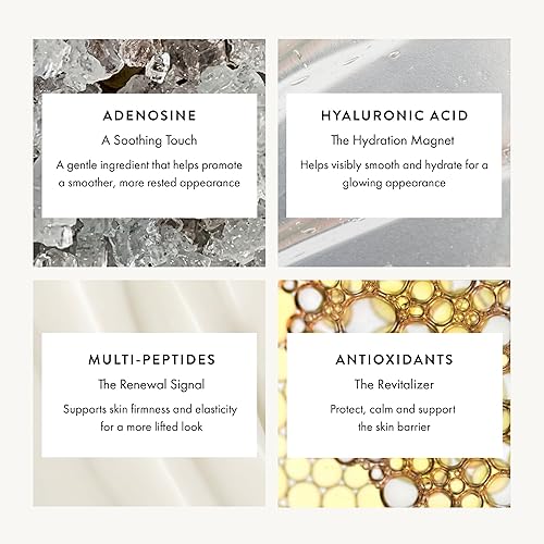 Miniatura 4 de K+ Parches antiarrugas para frente, patas de gallo y líneas sonrientes, parches coreanos para la noche con ácido hialurónico, péptidos y adenosina