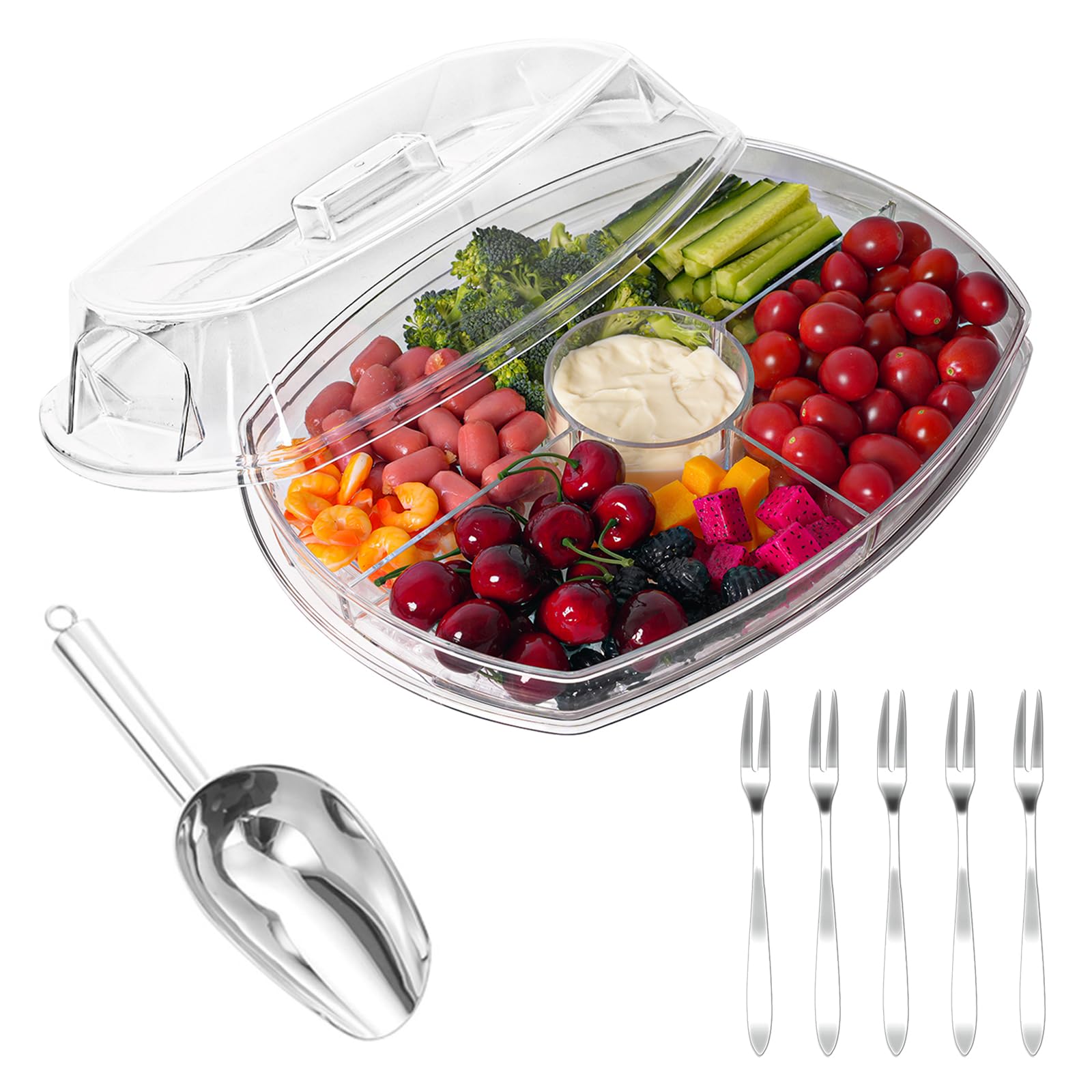 Stainless Steel Appetizer Serving Plates Appetizer Serving Tray On