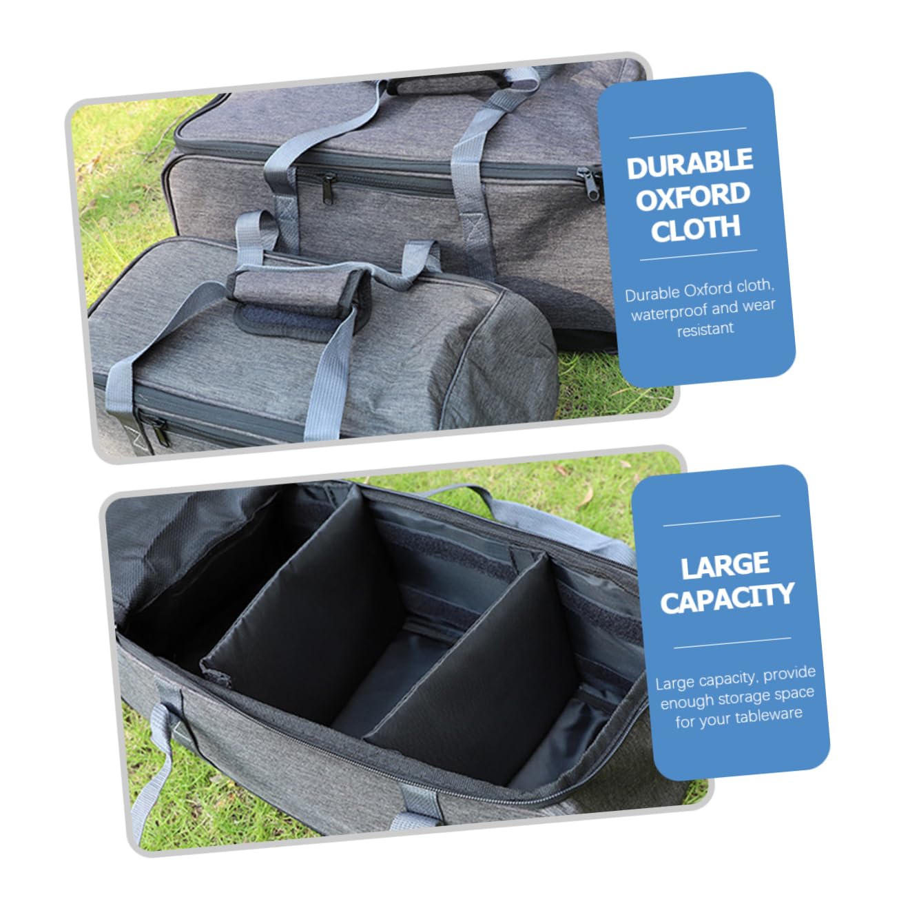 HONMEET Camping Gadgets Power Supply Bag Utensil Case Stove Pouch Pot Storage Barbecue Accessory