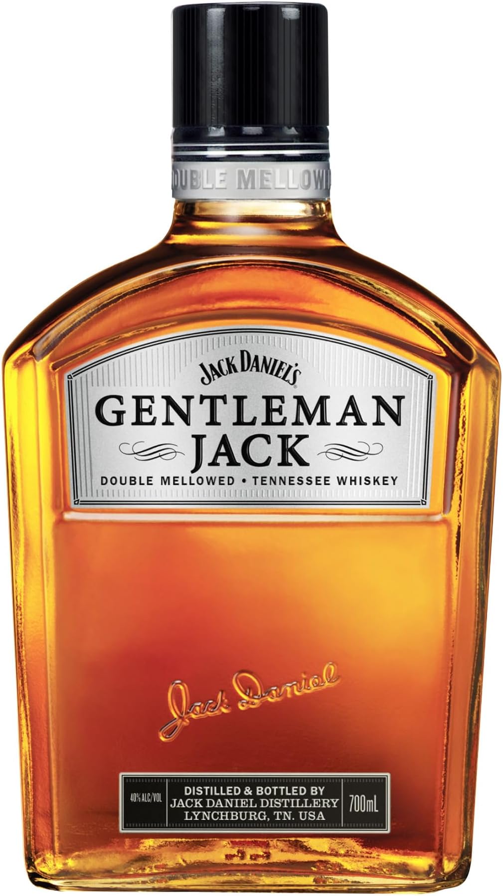 – Jack Daniel’s Gentleman Jack Tennessee Whiskey, 70 cl | Double Charcoal Mellowed for Exceptional Smoothness | Premium Tennessee American Whiskey | 40% ABV