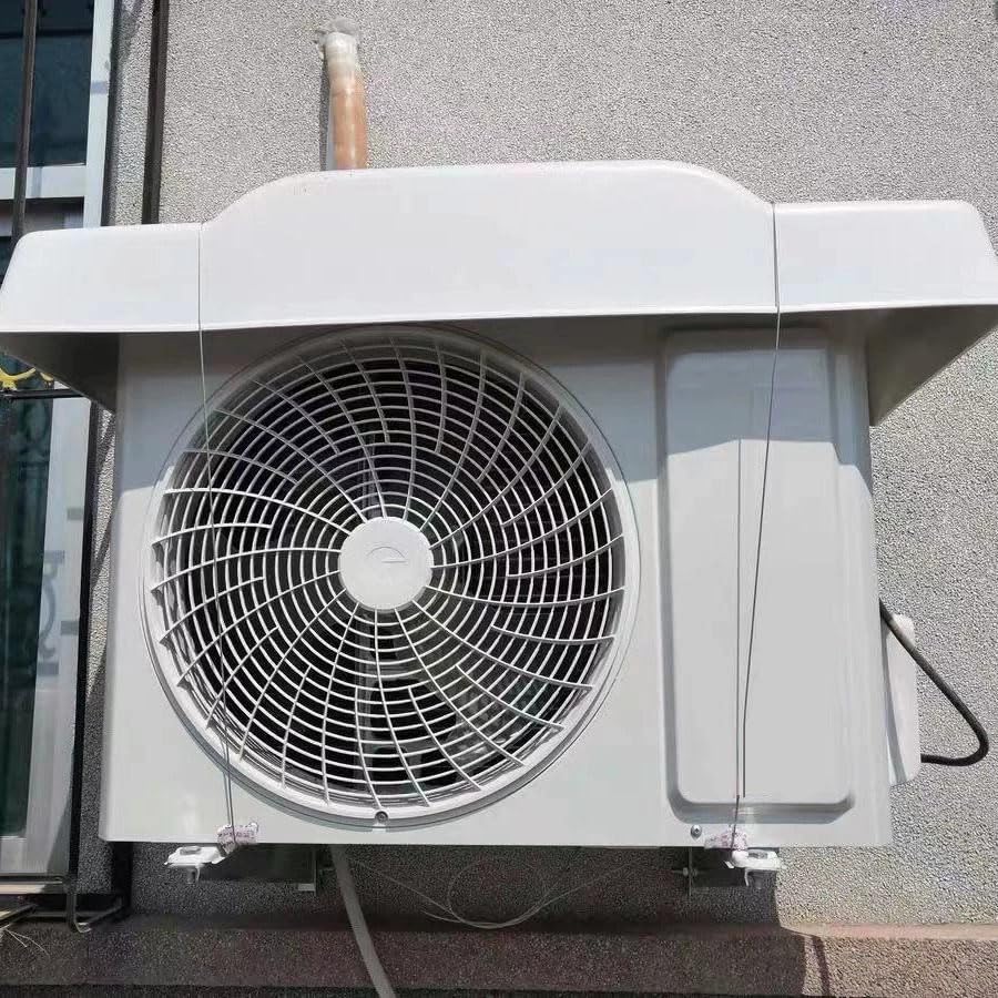 Housse climatiseur extérieur pour éviter la rouille et bloquer la pluie sur pompe à chaleur