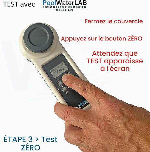 PoolLab 1.0 + accessoires testeur électronique d'eau de piscine - 4