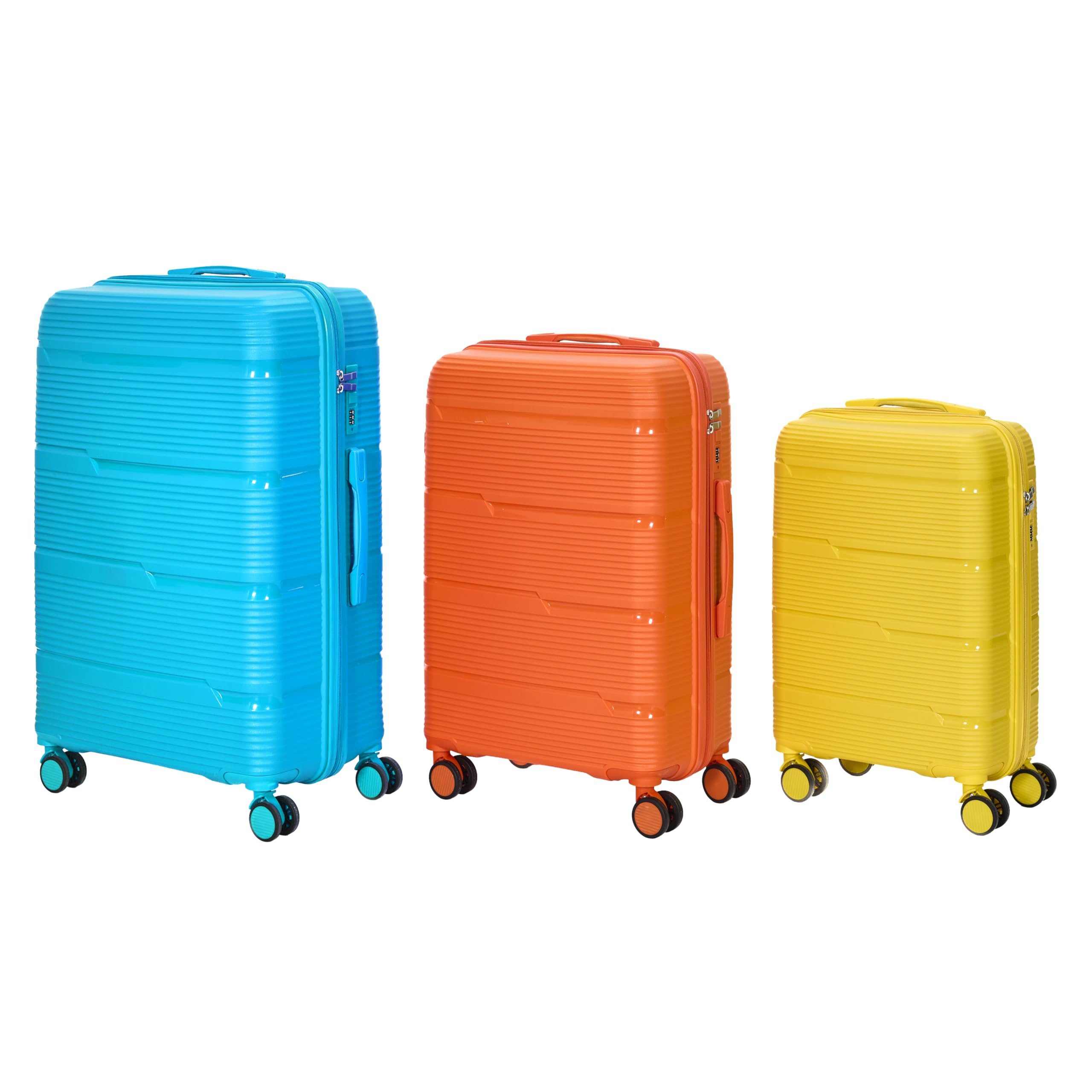 Lot de valises JET LAG robuste avec rangement optimal et sécurité renforcée - 8