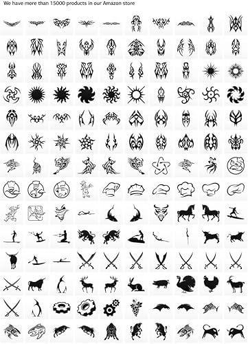 Miniatura 3 de Calcomanía adhesiva plateada para surfistas, pasatiempos, motocicleta, vehículo, tableta, gris (6 x 4.92 pulgadas)