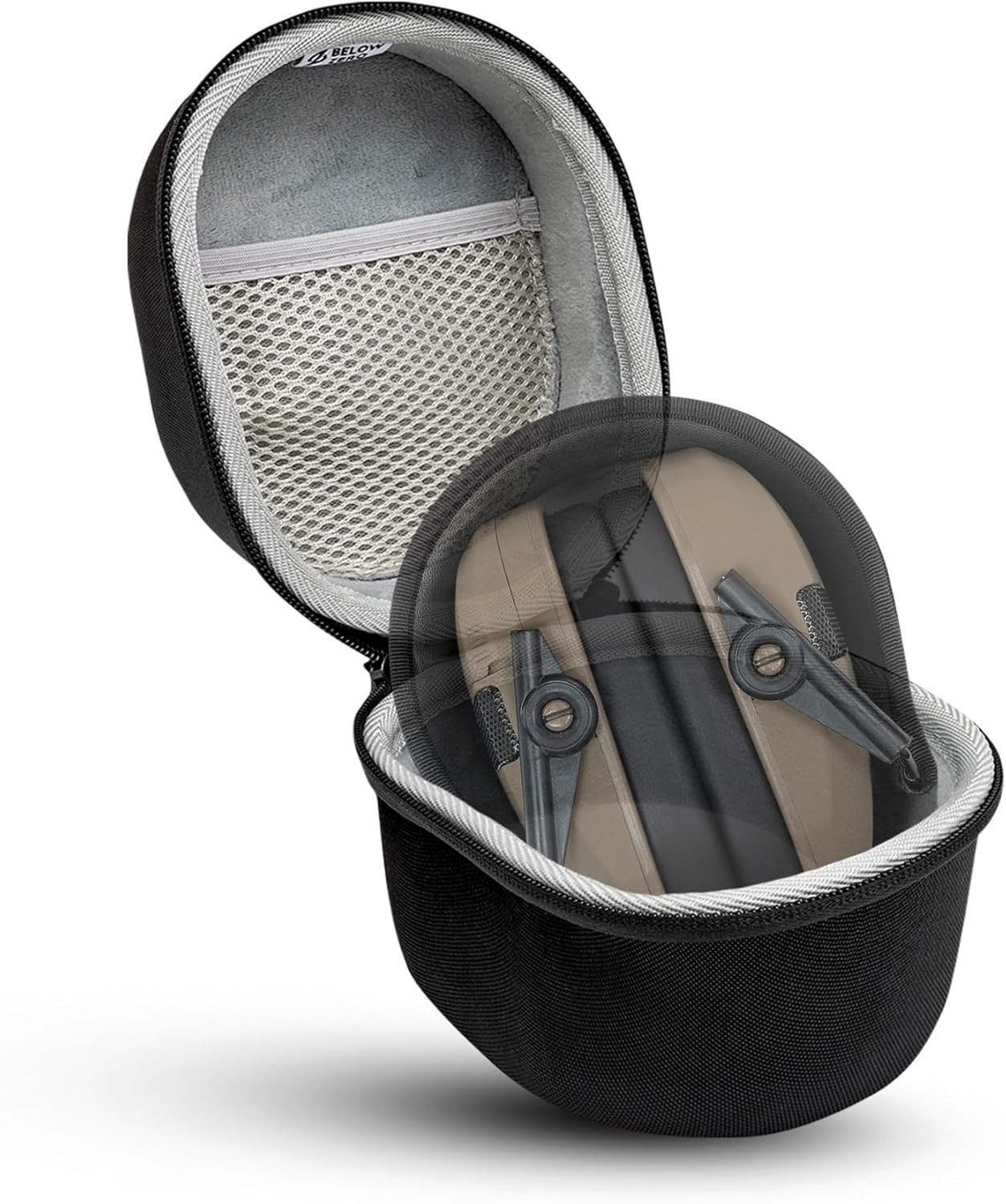 Walker's XCEL 100 Digital Electronic Shooting Hearing Protection Muff with Voice Clarity Bundle with Protective Case (2 Items) - Image 4