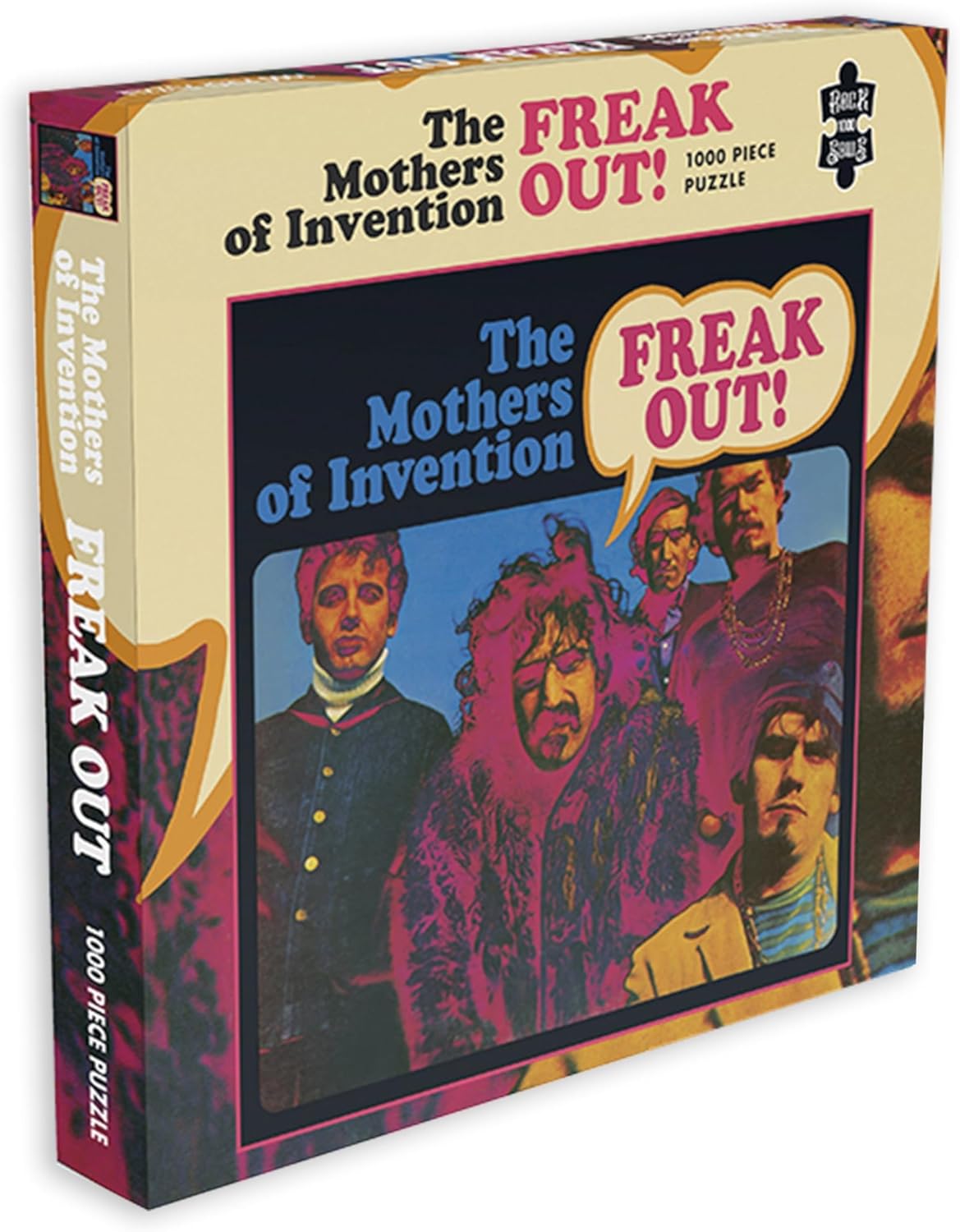 Frank Zappa & The Mothers of Invention Freak Out! (1000 Piece Jigsaw Puzzle)