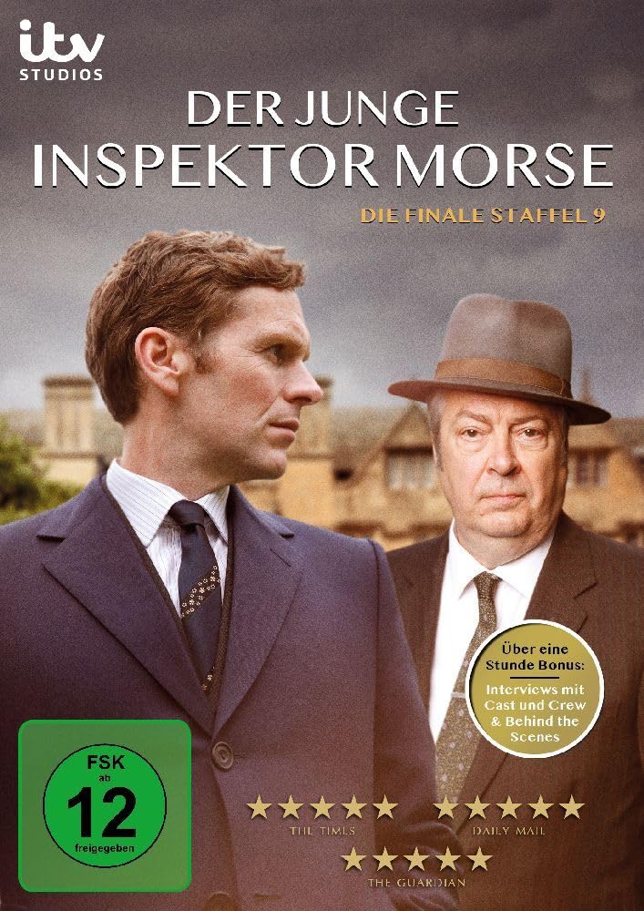 Der Junge Inspektor Morse - Staffel 9 [DVD]: edición coleccionista con desenlace épico