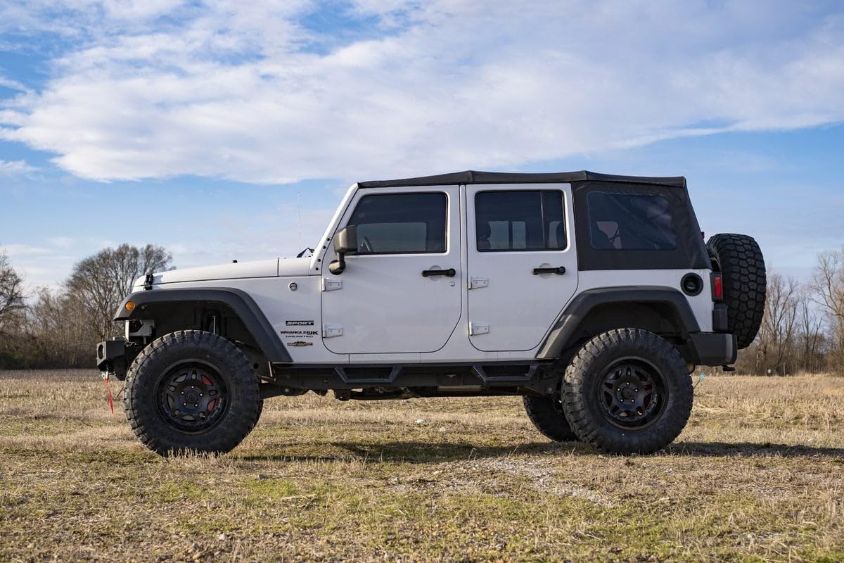 Rough Country 3.25" Lift Kit for 2007-2018 Jeep Wrangler JK | 4-Door - PERF694
