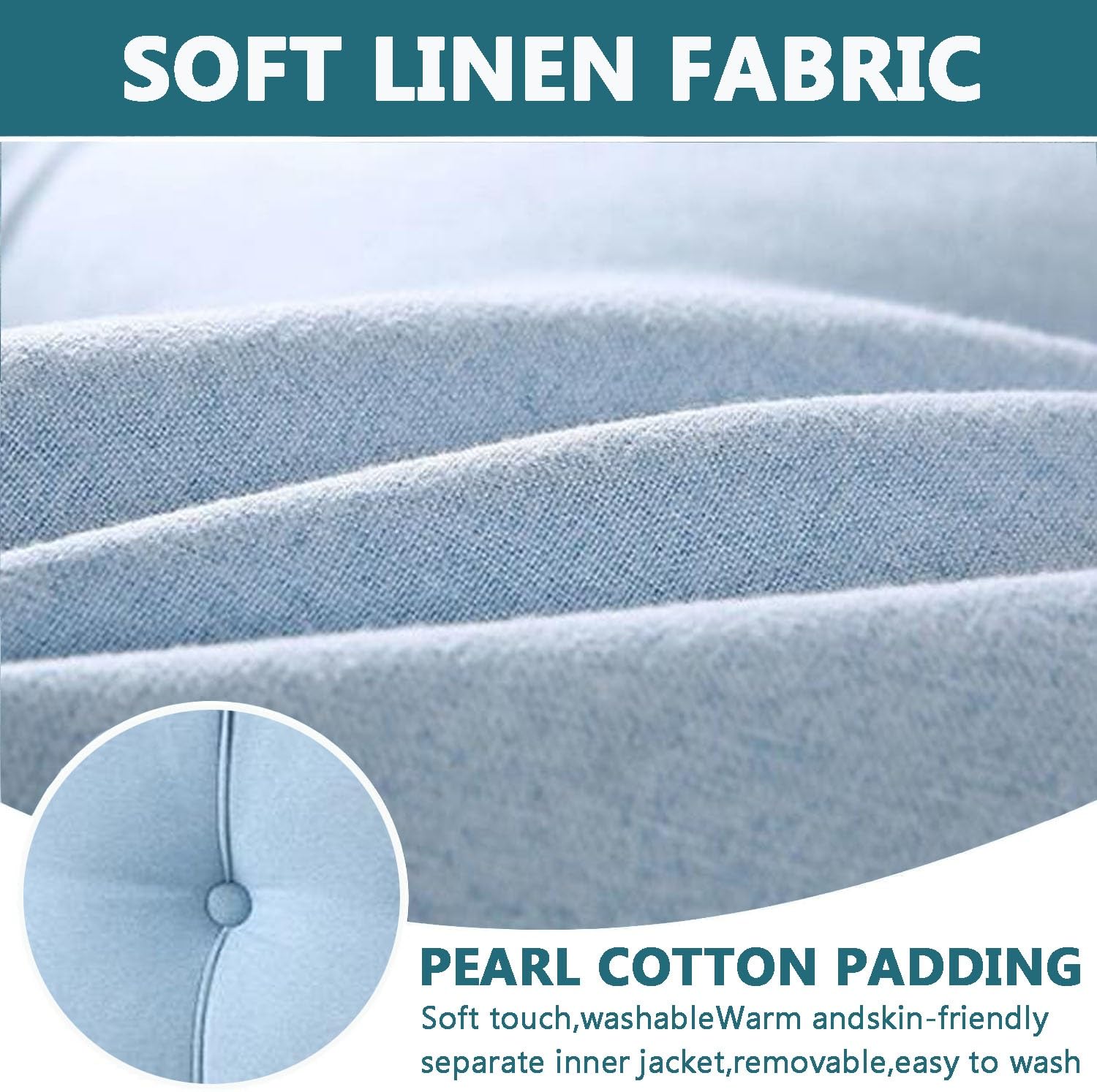 Cuscino Schienale Letto E Divano CuscinoLetto Premium 60/80/120/140/150/160/180/200cm Singolo/Matrimoniale Cuscini Testata letto Removibile Lavabile Lettura Schienale ( Color : #1 , Size : 180x60x20cm