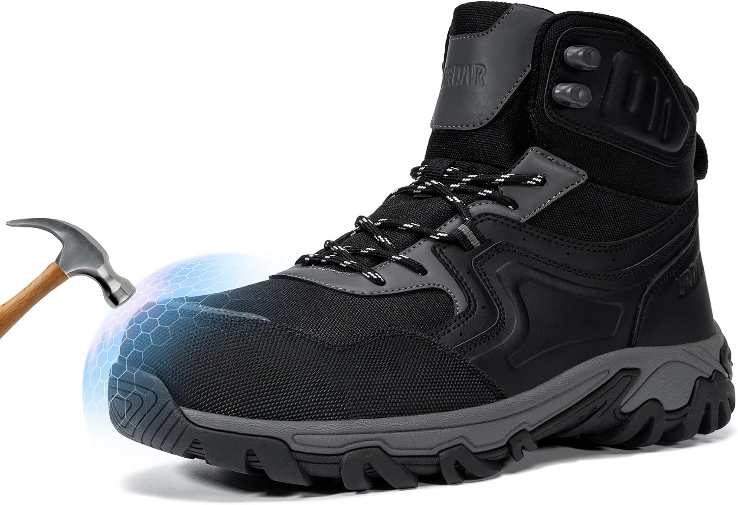 Steel Safety Toe Work Industrial Hiking Boots for Men 9UK