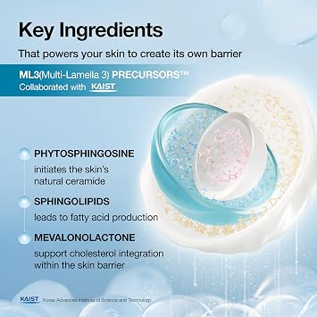 ANUA Barrier Reboot Water Gel Cream, Non-Greasy Gel Moisturizer with Ceramide and Hyaluronic Acid, Instant Barrier Relief for Oily Combination Skin, Dermatologist Tested Korean Skincare, 3.38 fl oz