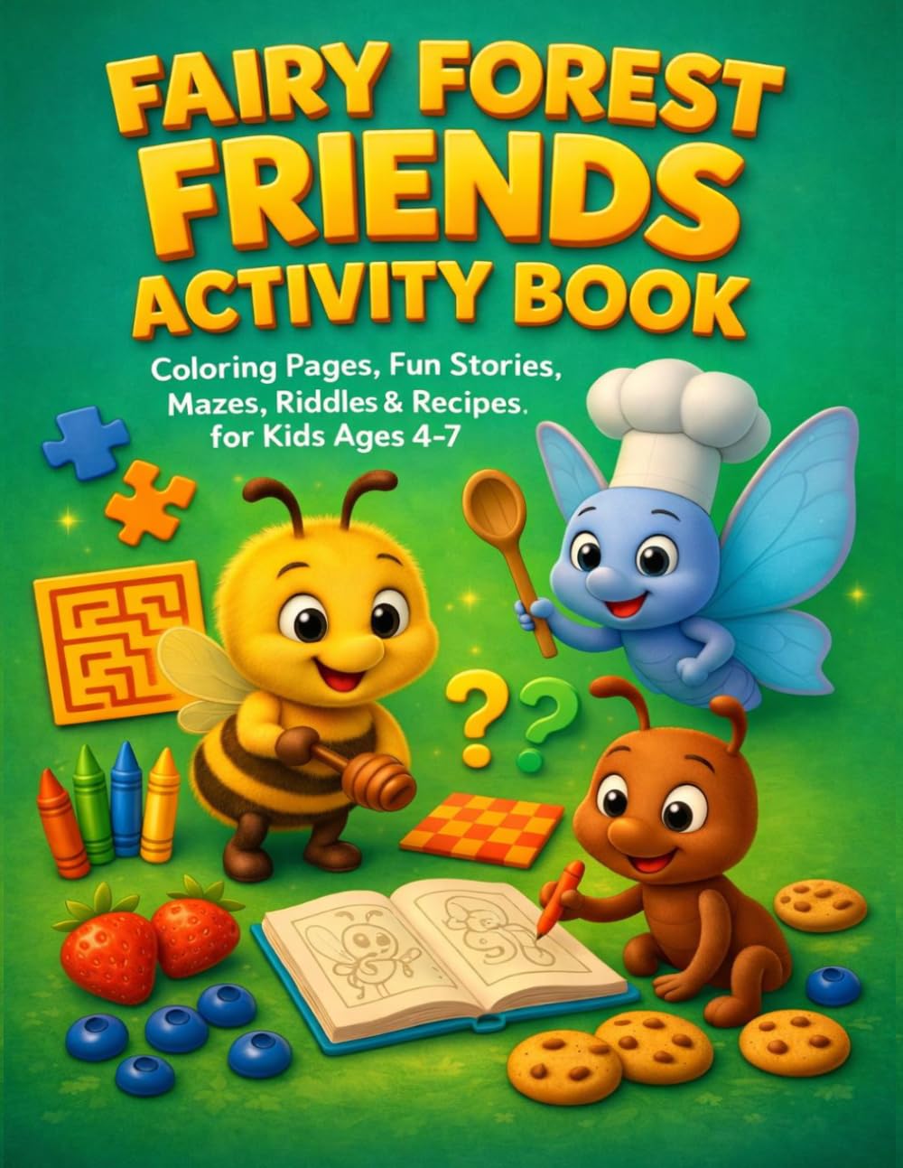 FAIRY FOREST FRIENDS: FUN WITH US (The Adventures of Lulu the Spirited Bee and Her Friends)