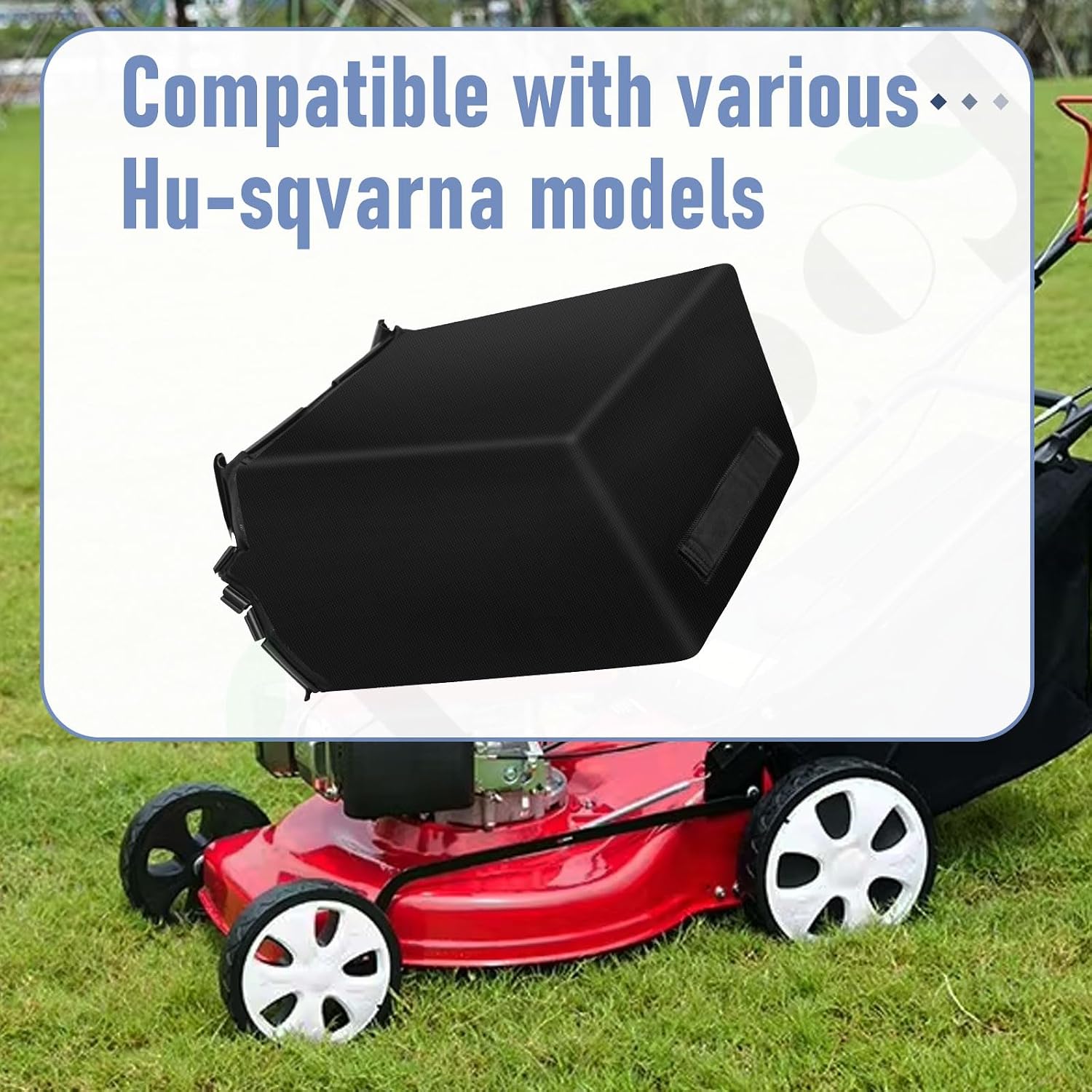 Braveboy 580947315 585054702 Grass Bag, Compatible with Husqvarna Various Models - (Without Grass Catcher Frame)
