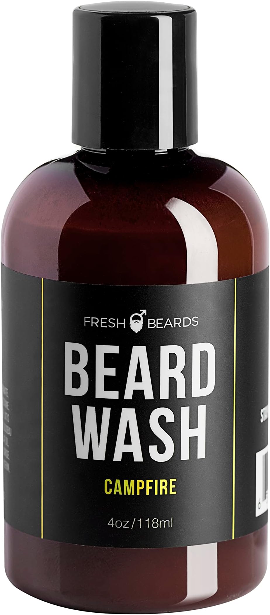 Amazon.com: Fresh Beards Campfire Beard Wash - Wood, Sweet Smoke, and ...