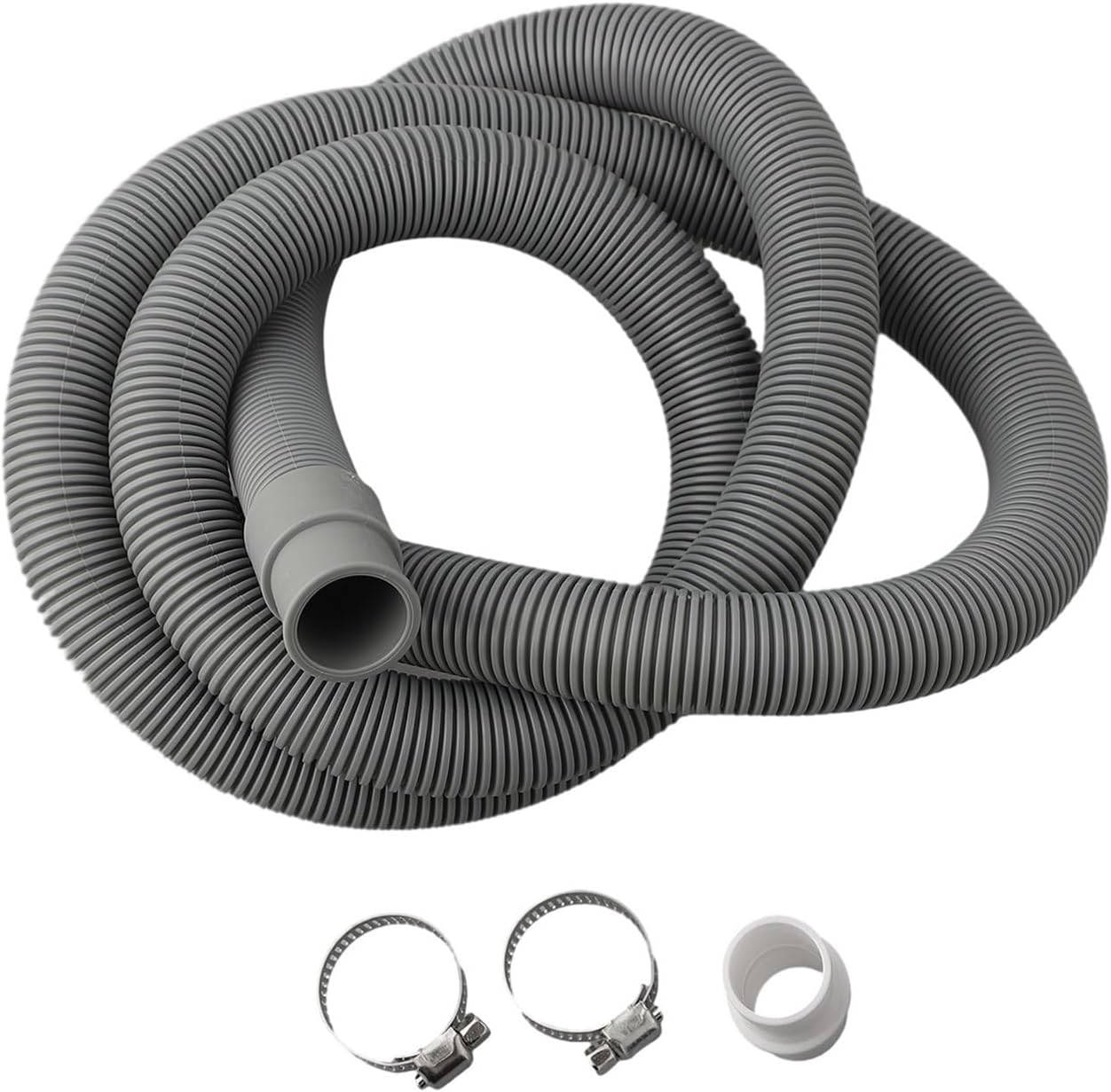 Universal Drain Hose Extension Pipe Kit For Washing Machine And Dishwasher Easy Installation And Compatibility(200CM)