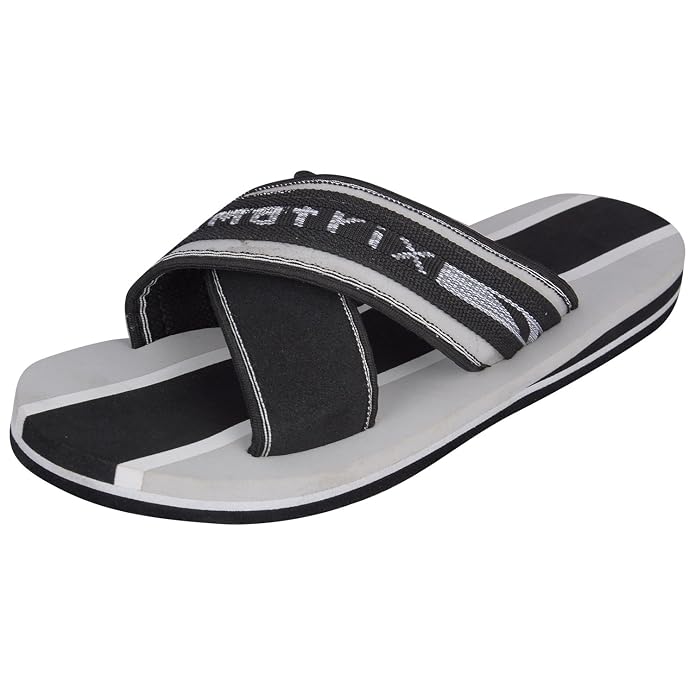 Buy Matrix Men's Black Eva Slip On Slippers-Size 10 at Amazon.in