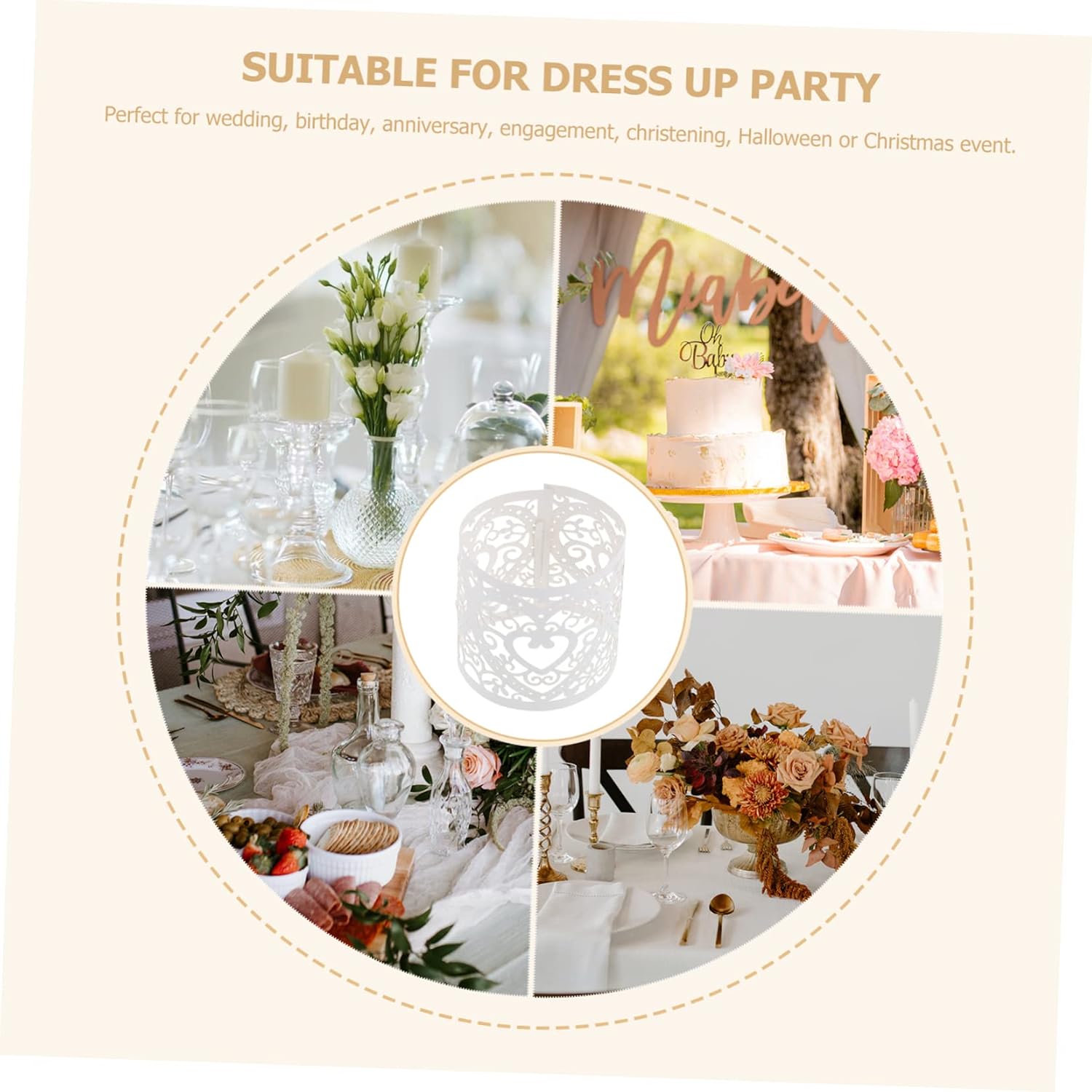 100pcs Led Candle Light Decorative Wraps Heart Shape Covers for Tea Light Lamps for Parties Weddings and Romantic Settings