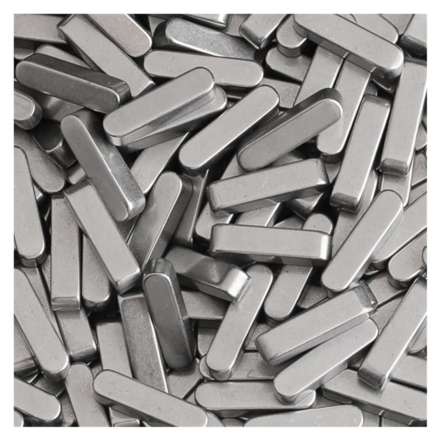 Parallel Key 10/5pcs M3 M4m5 M6 Parallel Square Rectangular Keys Gb1096 A Type Flat Key Dowel Drive Shaft(M6-6 (5pcs),8mm)