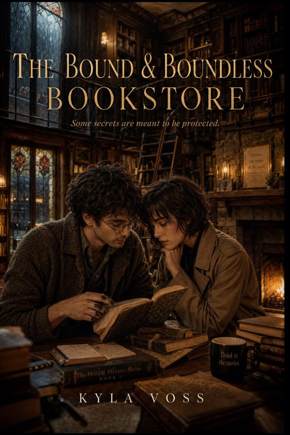 The Bound & Boundless Bookstore: A Cozy Urban Fantasy Romance (The Hidden Havens Series)