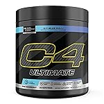 Cellucor C4 Ultimate Pre Workout Powder ICY Blue Razz - Sugar Free Preworkout Energy Supplement for Men & Women - 300mg Caffeine + 3.2g Beta Alanine + 2 Patented Creatines - 20 Servings