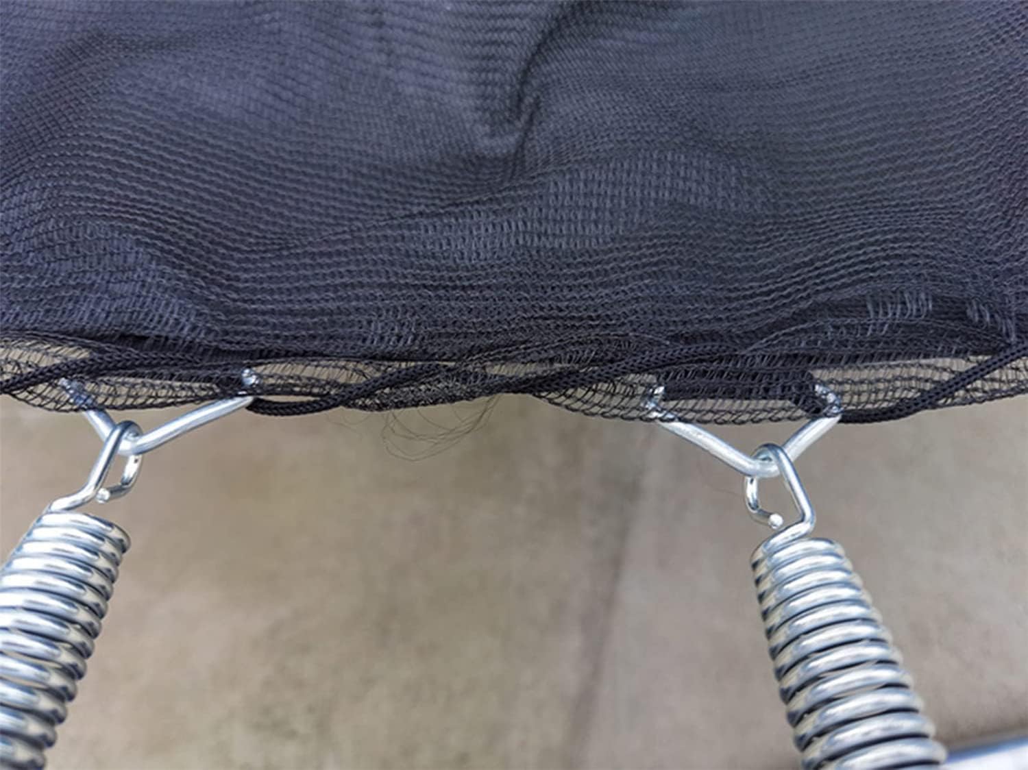 Red de seguridad para cama elástica con 3 patas y 6 postes de seguridad, equipo de fitness para trampolín redondo