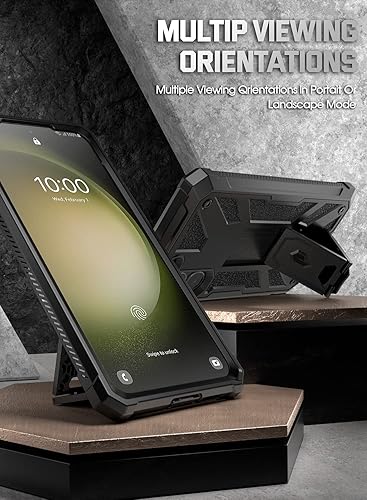 Miniatura 9 de Poetic Spartan - Funda para Samsung Galaxy S23 Plus 5G de 67 pulgadas protector de pantalla integrado que funciona con identificación de huellas