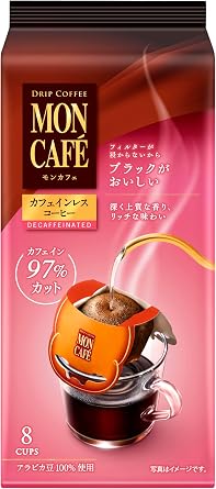 Moncafe Caffeine-Free Coffee 8P
