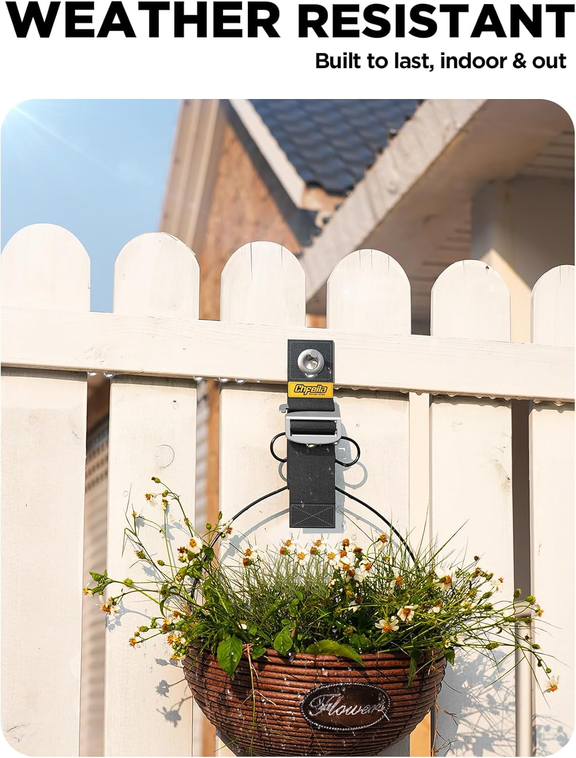 6Pack 14"/18" One-Hand Operation [1s Gravity-Tighten] Extension Cord Holder Organizer, Adjustable Storage Strap for RV Shed Workshop Garage Organization, Tools Gadgets Accessories Gifts for Dad Father