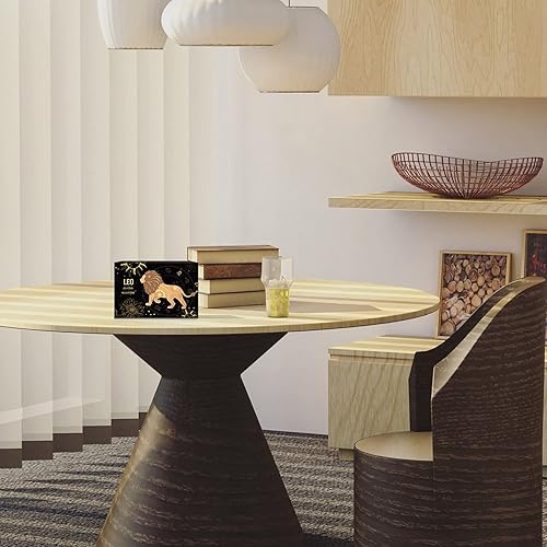 Miniatura 4 de Leo Crystals - Juego de regalo de cristales curativos de signos del zodiaco, piedras de nacimiento con horóscopo, juego de caja de cristales de