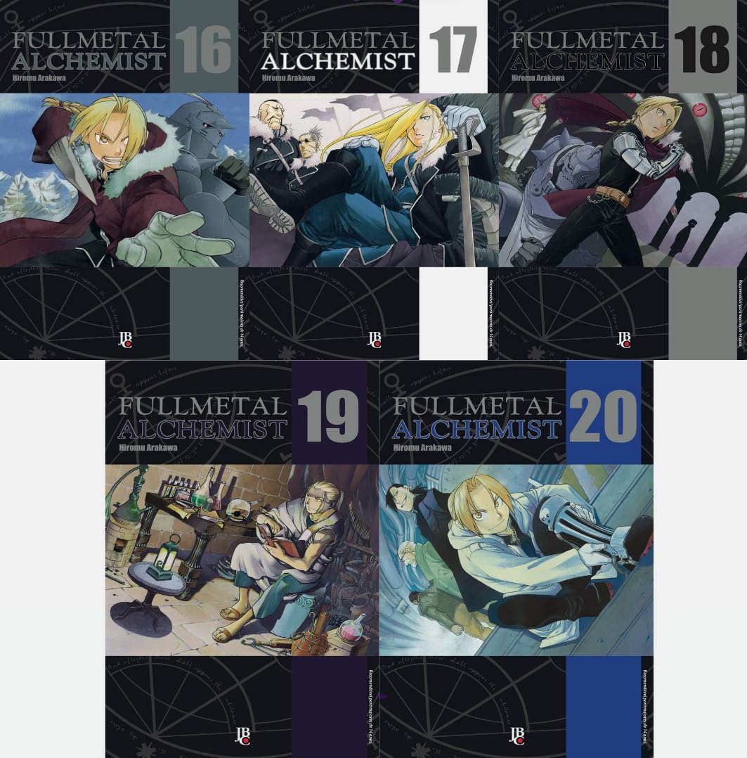 FULLMETAL ALCHEMIST ESPECIAL - KIT VOLUMES 16 A 20: unknown author
