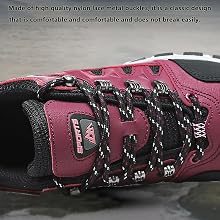 Zapatillas de Senderismo Hombres Mujeres Impermeable Bajo Zapatillas de Camping Zapatillas de Deporte Respirable Zapatillas de Trekking Unisex3