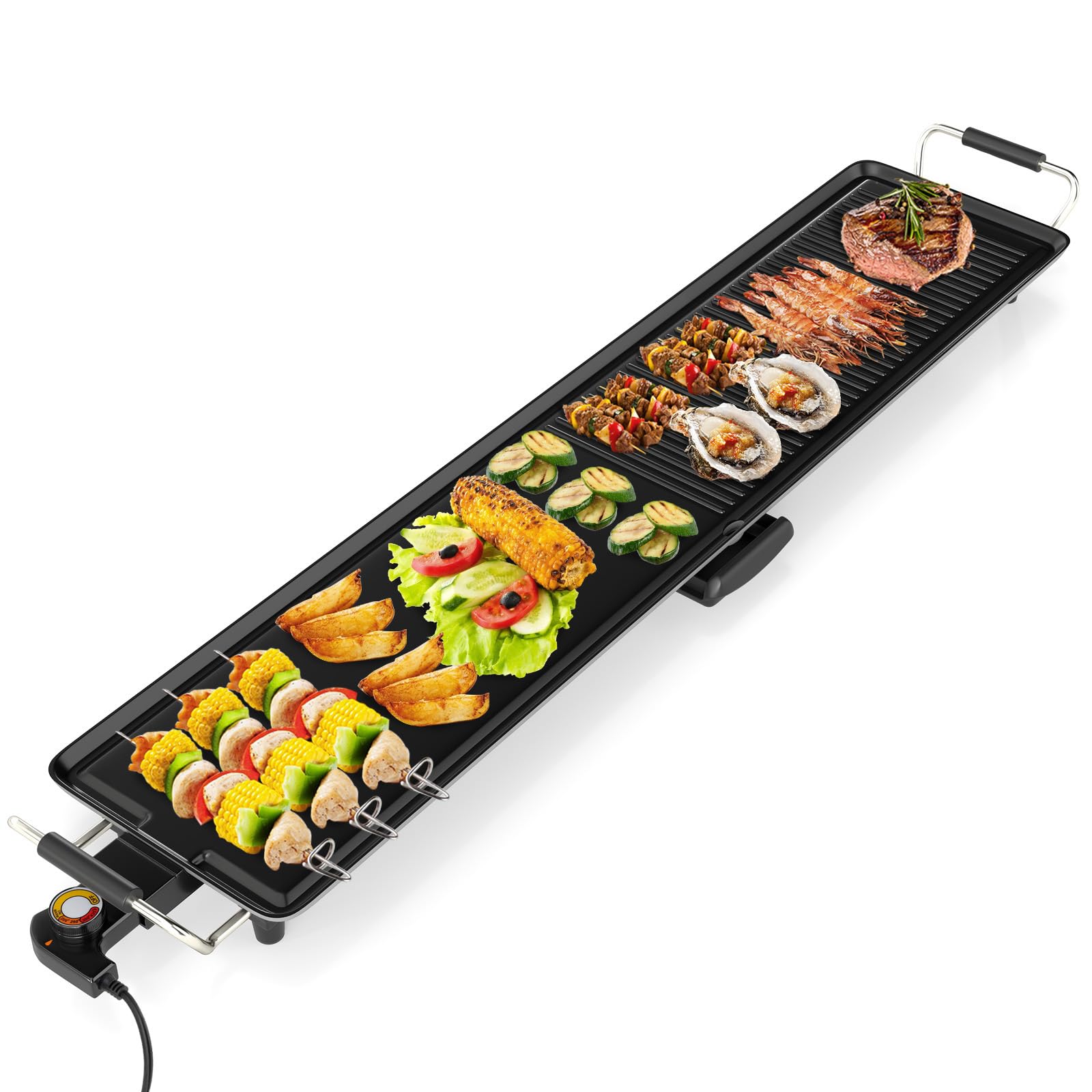 Amazon.com: LDAILY 39.5'' Extra Large Nonstick Electric Griddle