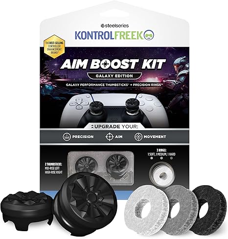 Saros: A Substantial Video Explaining Gameplay 6 71PRlILCwKL. AC SX466 KontrolFreek Aim Boost Kit for PlayStation 5 (PS5) and PlayStation 4 (PS4) Controller | Includes Performance Thumbsticks and Precision Rings | Black Galaxy Edition