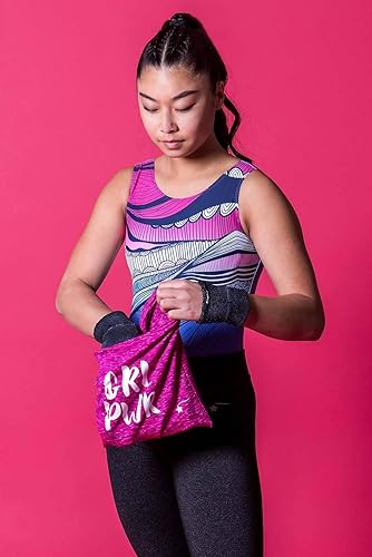 Miniatura 4 de Destira Gymnastic Leotard for Girls, Super Soft Stretch Tank Style Outfit with Matching Scrunchie, Ultimate Comfort and Style